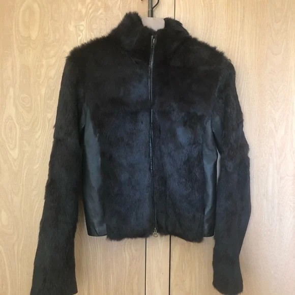 Vintage Rabbit Fur Coat - Picture 7 of 7